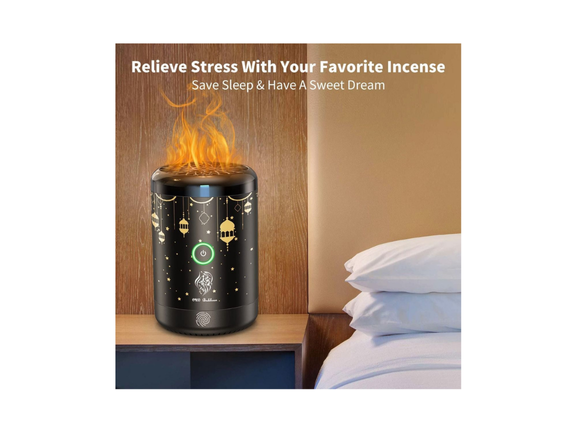 Bukhoor Oud Incense Burner Small BK-25 – Compact & Smoke-Free Bukhoor Oud Incense Burner Small BK-25 – Compact & Smoke-Free